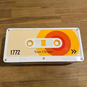 Veuve Clicquot Limited Edition “Retro Chic” Cassette Tape Champagne Gift Box